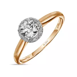 Золотое Кольцо c фианитами