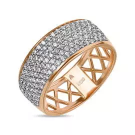 Золотое Кольцо c фианитами