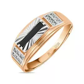 Золотое Кольцо c фианитами