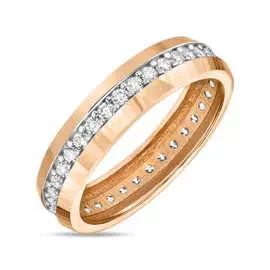 Золотое Кольцо c фианитами