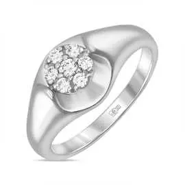 Золотое кольцо c фианитами