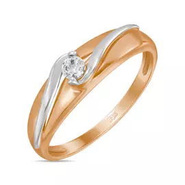 Золотое Кольцо c фианитом