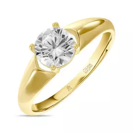 Золотое кольцо c фианитом