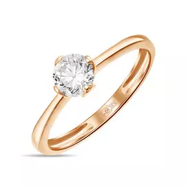 Золотое Кольцо c фианитом