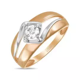 Золотое Кольцо c фианитом