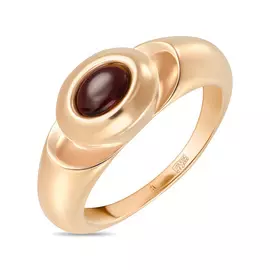 Золотое кольцо c гранатом
