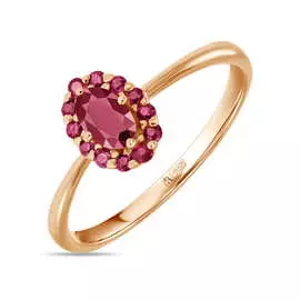 Золотое Кольцо c рубином
