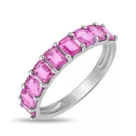 Золотое кольцо c сапфирами