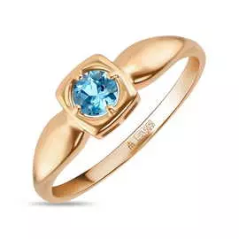 Золотое Кольцо c топазом