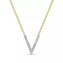 Золотое колье c бриллиантами