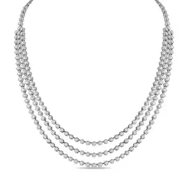 Золотое колье c бриллиантами