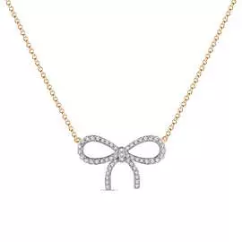 Золотое колье c бриллиантами