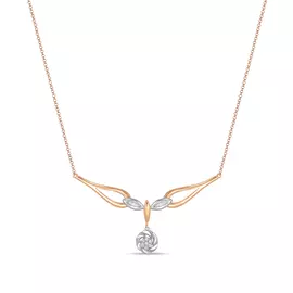 Золотое колье c бриллиантами