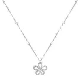 Золотое колье c бриллиантами