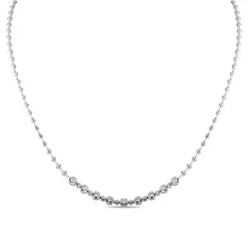 Золотое Колье c бриллиантами