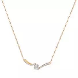 Золотое Колье c бриллиантами