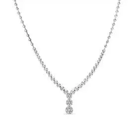 Золотое колье c бриллиантами