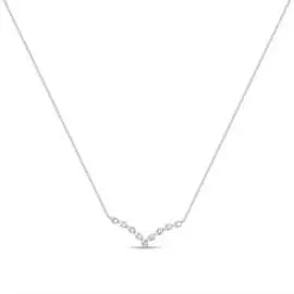 Золотое колье c бриллиантами