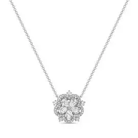 Золотое колье c бриллиантами