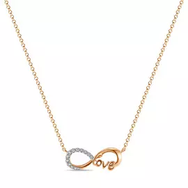 Золотое колье c бриллиантами