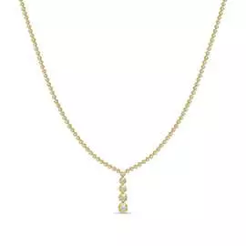 Золотое Колье c бриллиантами