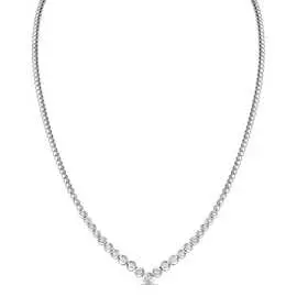 Золотое колье c бриллиантами