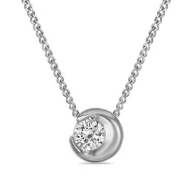 Золотое Колье c бриллиантом