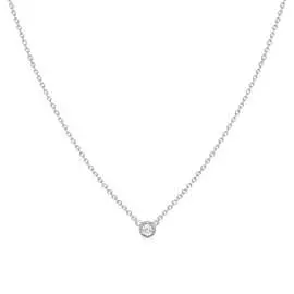 Золотое Колье c бриллиантом