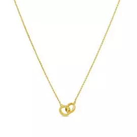 Золотое колье c бриллиантом