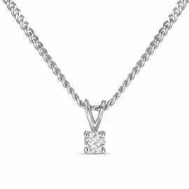 Золотое Колье c бриллиантом