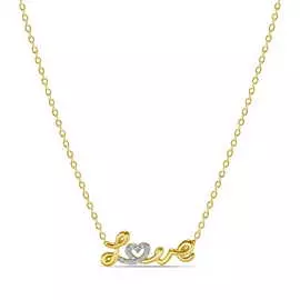 Золотое колье c фианитами