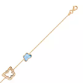 Золотой Браслет c алпанитами