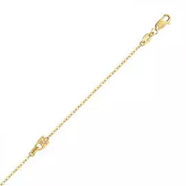 Золотой браслет c бриллиантами