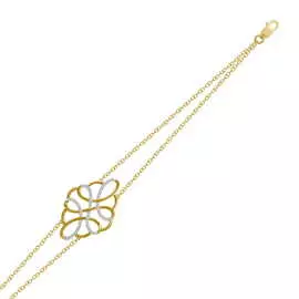 Золотой браслет c бриллиантами