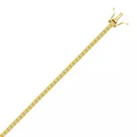 Золотой Браслет c бриллиантами