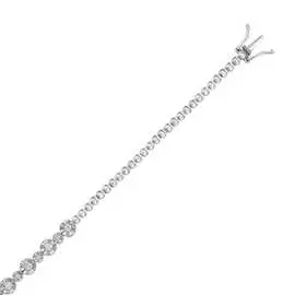 Золотой браслет c бриллиантами