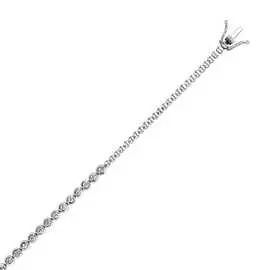 Золотой Браслет c бриллиантами