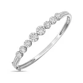 Золотой браслет c бриллиантами