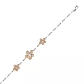 Золотой браслет c бриллиантами