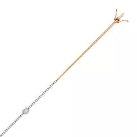 Золотой Браслет c бриллиантами