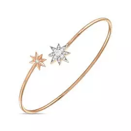 Золотой браслет c фианитами