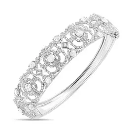 Золотой браслет c топазами и бриллиантами