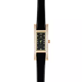 Золотые часы c фианитами