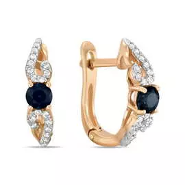 Золотые серьги