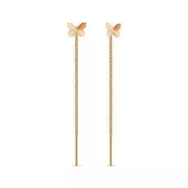 Золотые серьги