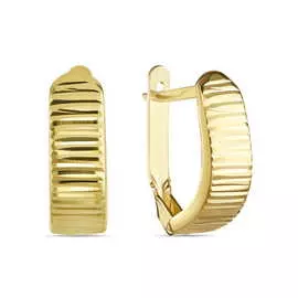 Золотые серьги