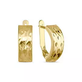 Золотые серьги