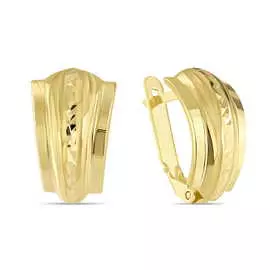 Золотые серьги