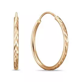 Золотые серьги