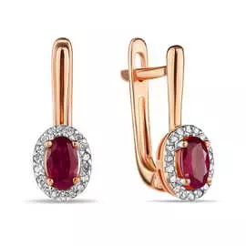 Золотые серьги